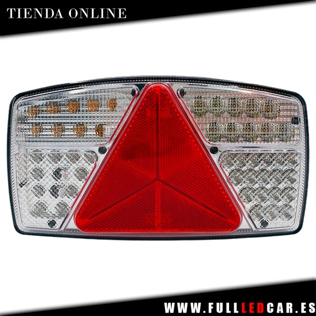 PILOTOS LED APRA REMOLQUE CON TRIANGULOS 12V 24V