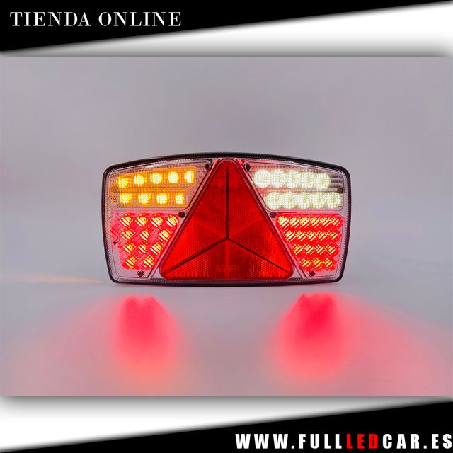 PILOTOS LED APRA REMOLQUE CON TRIANGULOS 12V 24V