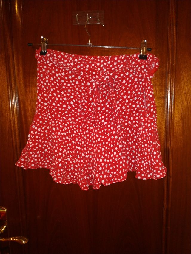 Falda pantalón/ skort Zara flores