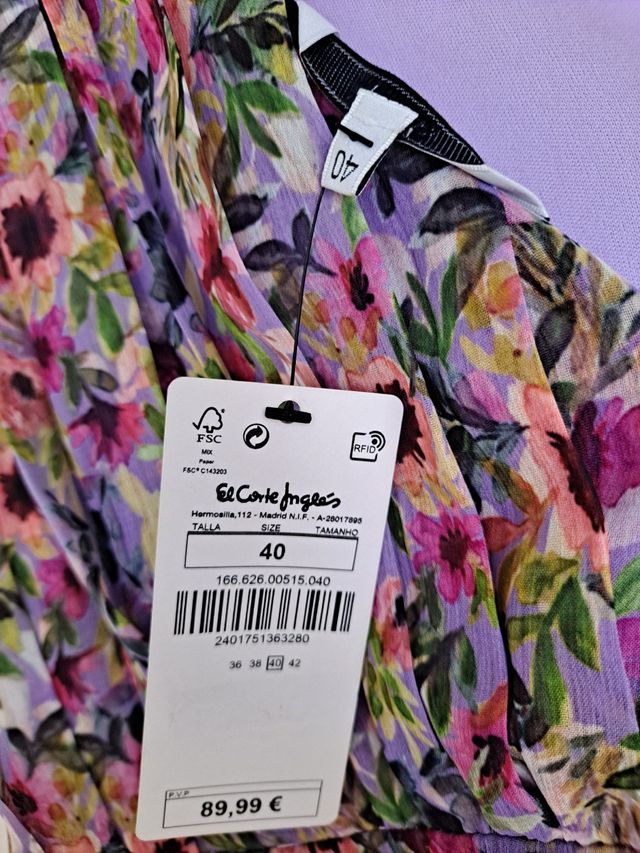 Vestido flores