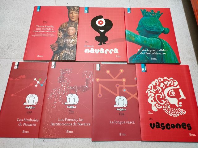 7 LIBRITOS DE NAVARRA: FUEROS, REINO DE NAVARRA