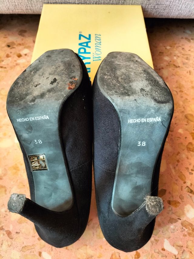 Zapato tacón talla 38