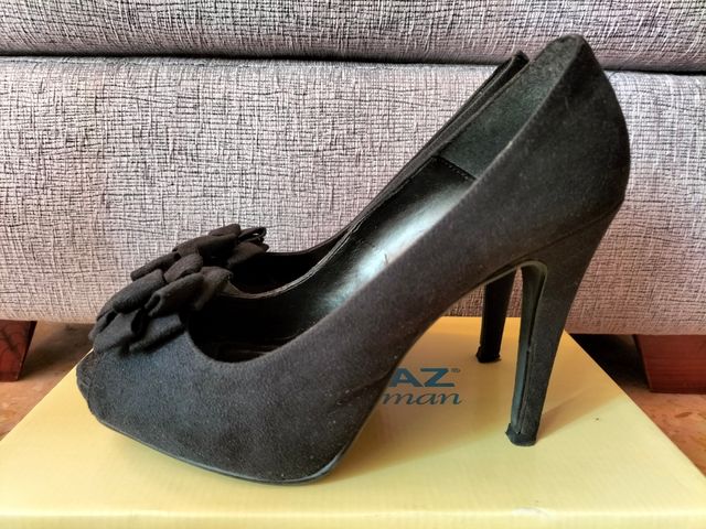 Zapato tacón talla 38