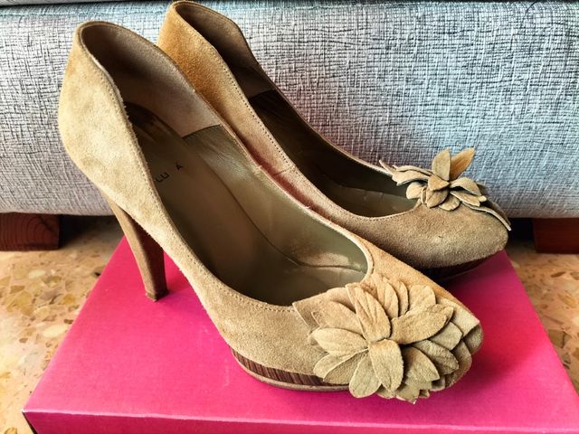 Zapatos tacón Fluxá talla 38