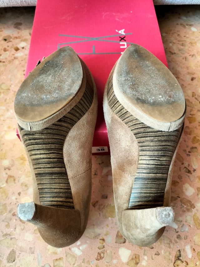 Zapatos tacón Fluxá talla 38