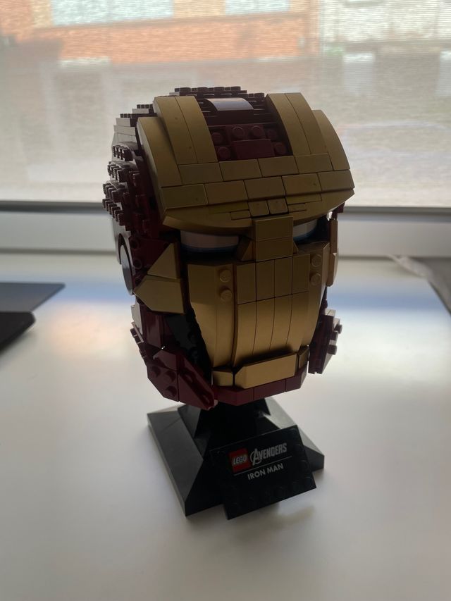 Casco Iron Man Lego 76165