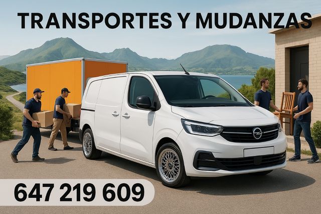 ofrezco furgoneta para mudanzas