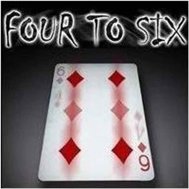 De 4 A 6 (moving pips) Roja
