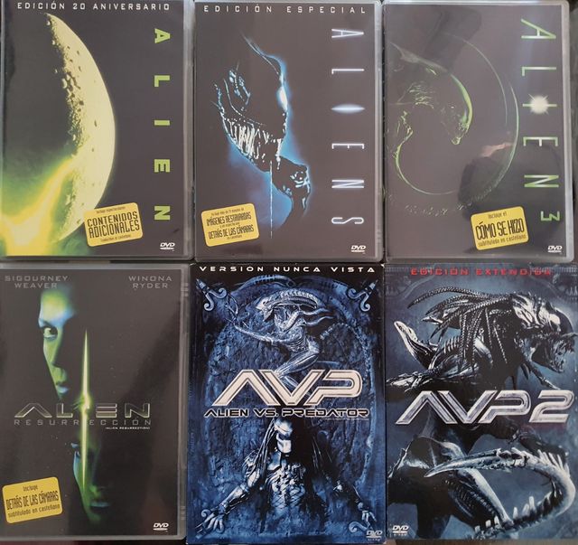 DVD,s Alien.