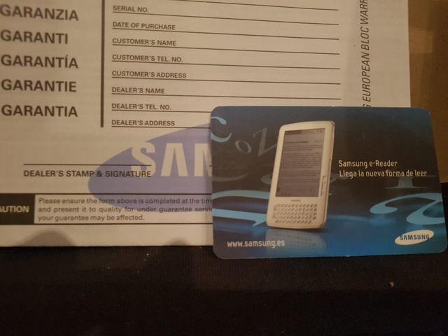 Samsung  e-reader 6" libro electrónico