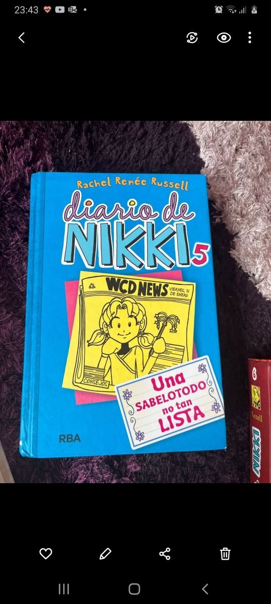 libros el diario de nikki 2 al 7
