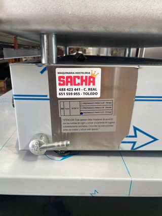 PLANCHA GAS SOBREMESA 60cm OPORTUNIDAD !!!!
