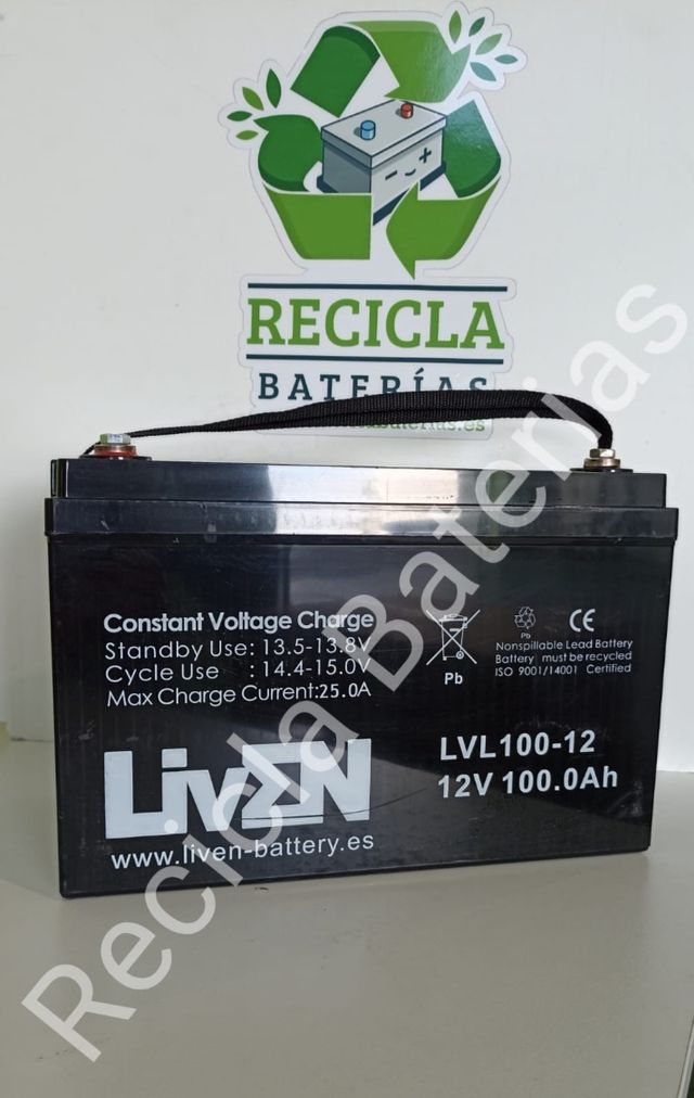 Batería SOLAR 100Ah regenerada