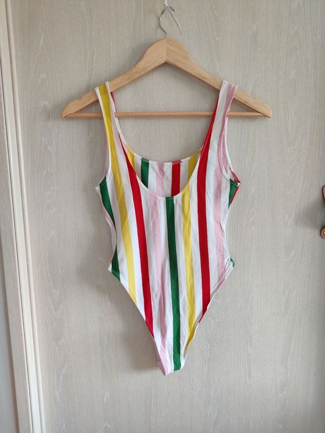 Body de colores de Bershka