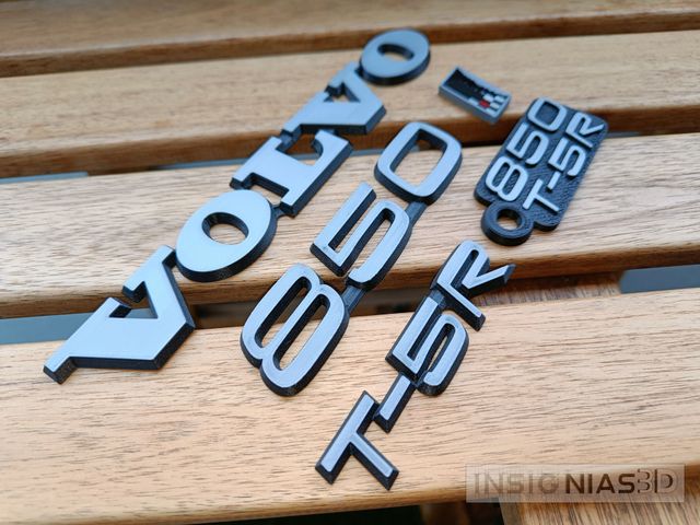 Insignia /emblema PACK Volvo 850 T-5R - TWR flagge