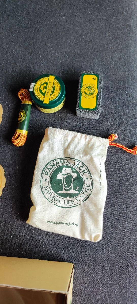 Botas Panamá jack. Muy poco uso.