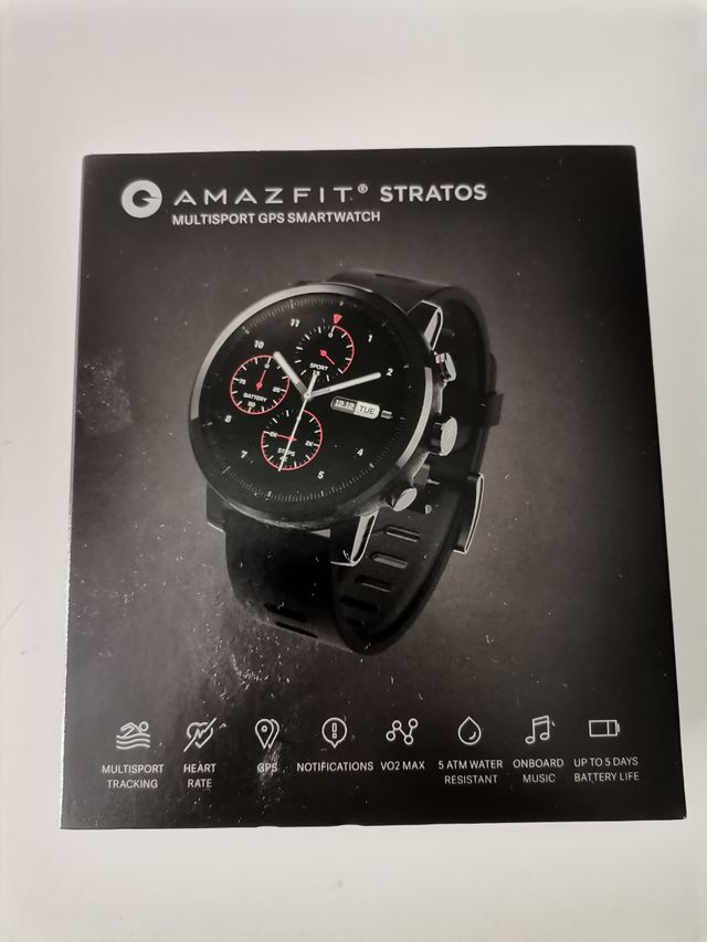 smartwatch deportivo amazfit stratos segunda mano