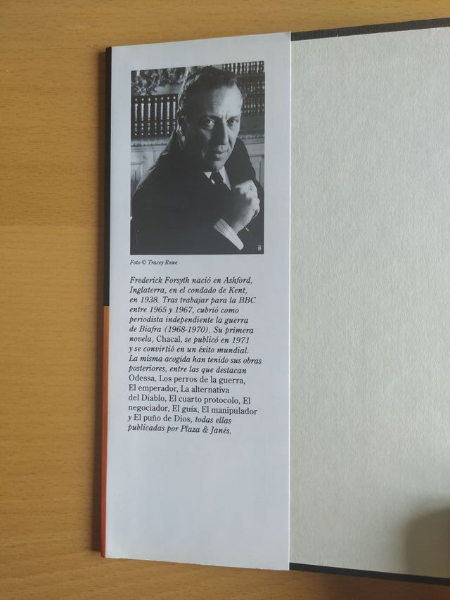 El manifiesto negro, Frederick Forsyth