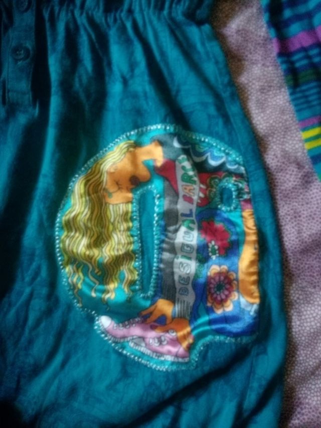 Desigual abito bimba manica lunga 9/10 anni.