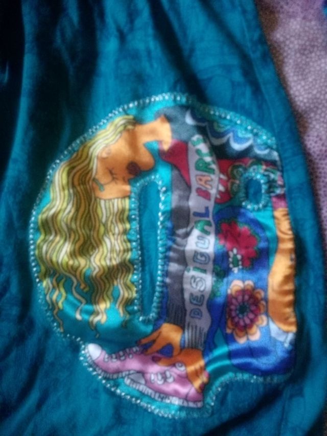 Desigual abito bimba manica lunga 9/10 anni.