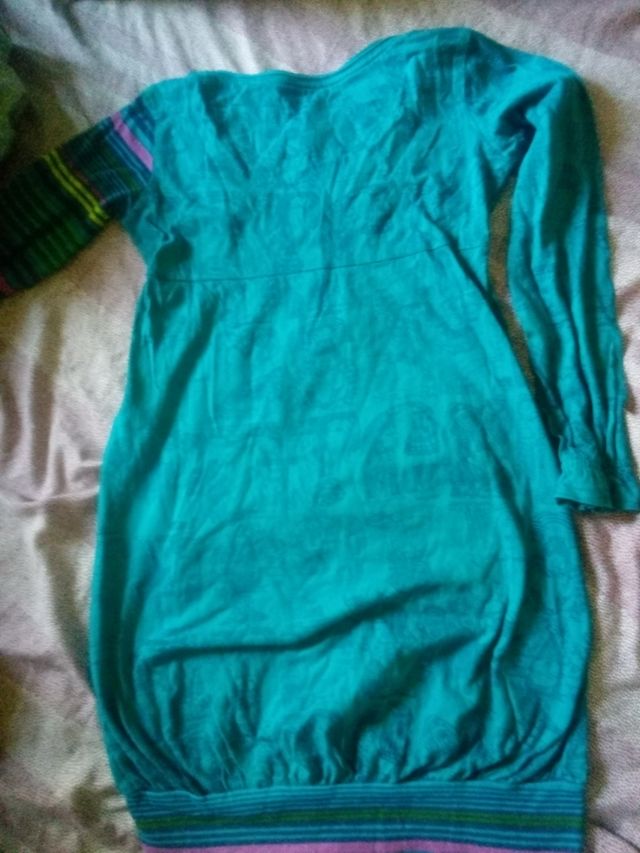 Desigual abito bimba manica lunga 9/10 anni.