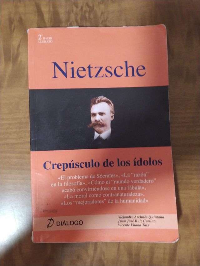 Filósofos. Segundo de bachiller.