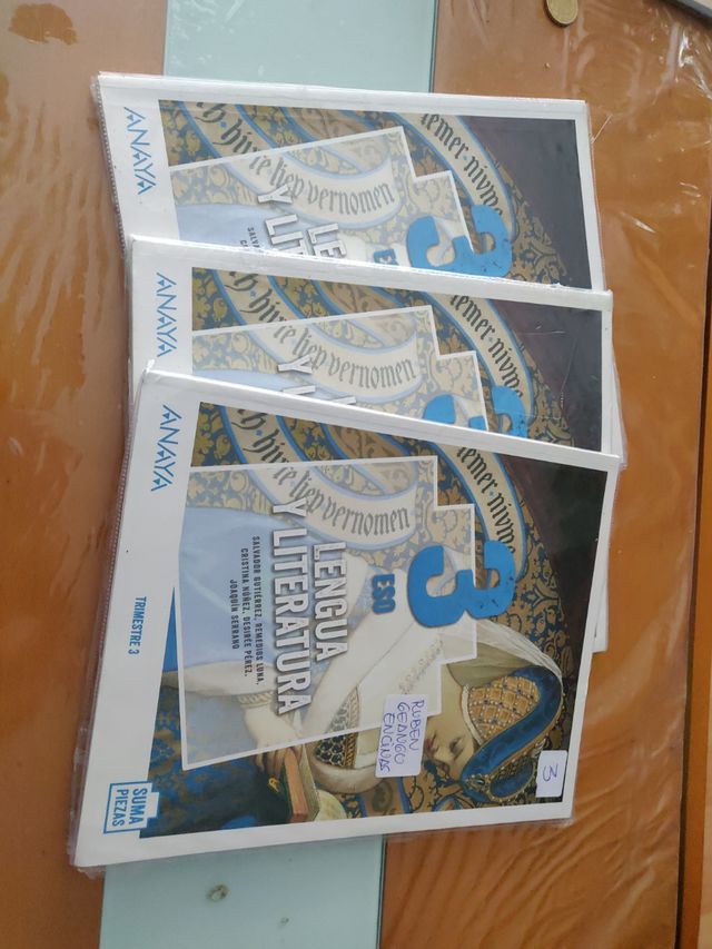 lengua y literatura 3º de la ESO Anaya
