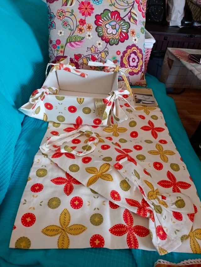  PACK DE PANERA+BOLSA DE PAN+BOLSA PARA GUARDAR BO