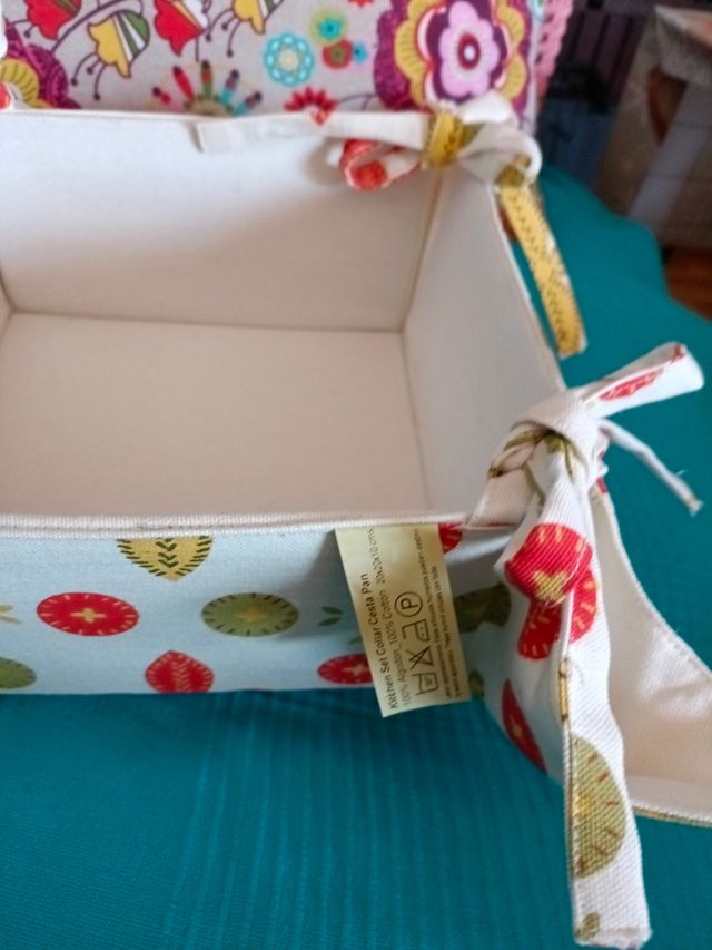  PACK DE PANERA+BOLSA DE PAN+BOLSA PARA GUARDAR BO