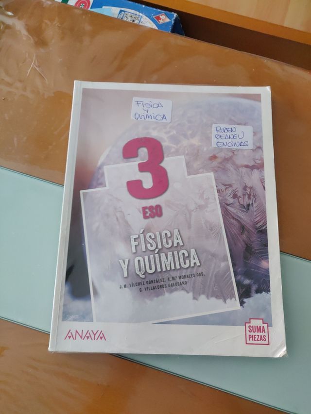 física y química 3º de la ESO Anaya