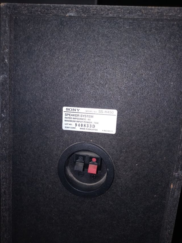 Alto-falantes Sony