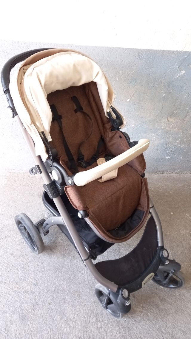 Carro bebé con maxicosi, cuco y silla paseo