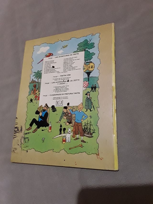 LOTE 4 COMICS TINTIN
