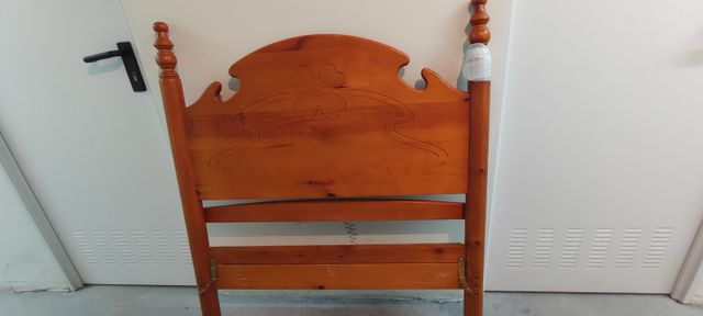 cabecero + somier lamas