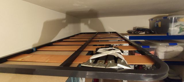 cabecero + somier lamas