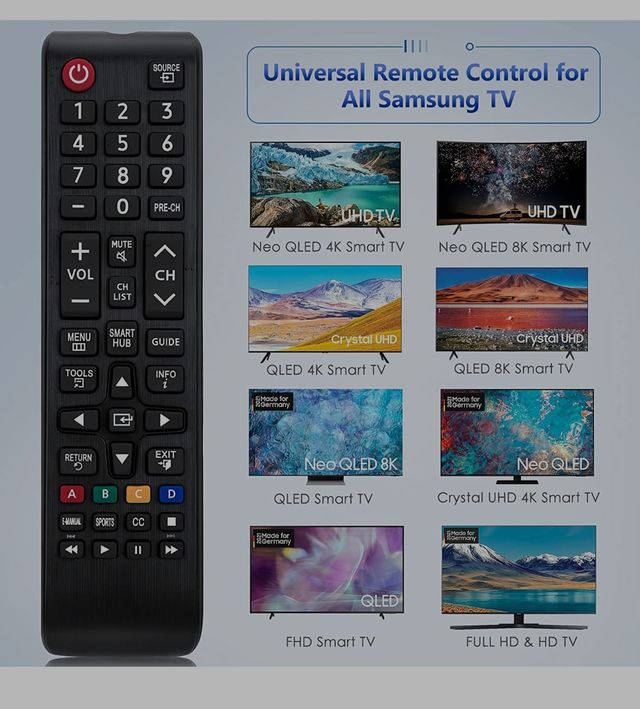 mando para televisión de Samsung