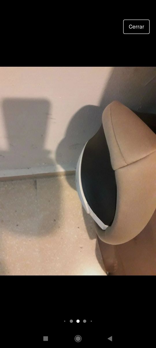 sillita de coche marca Cybex, solution Mfix.