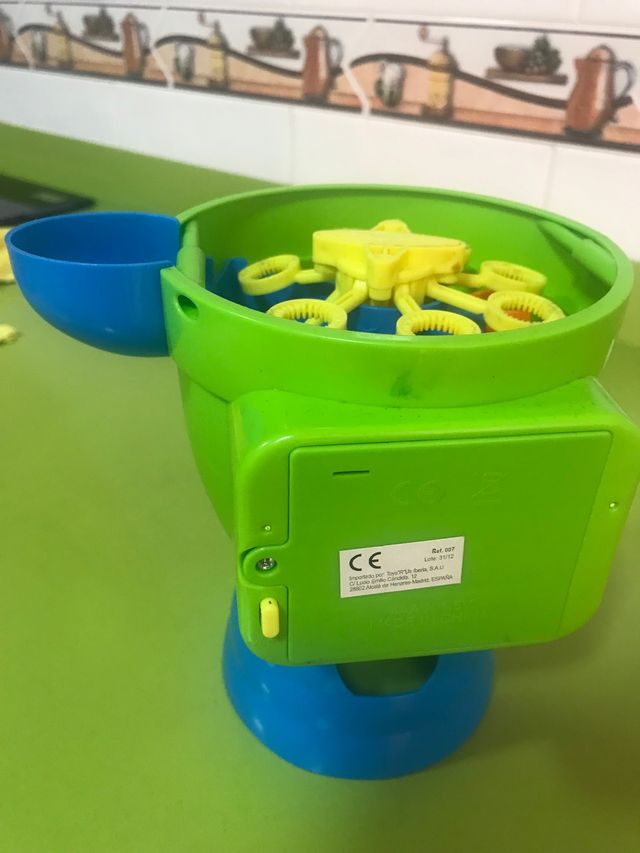 Máquina pompas jabón