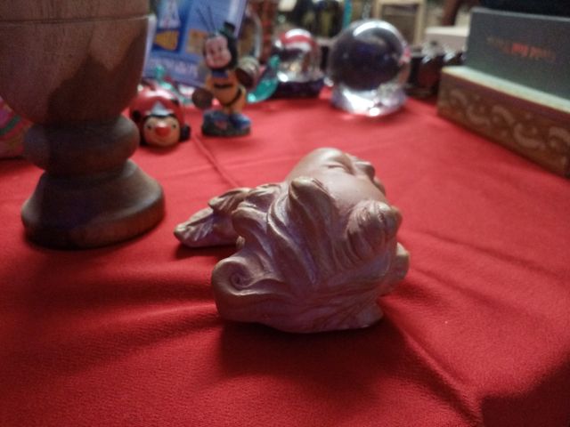 Angelito. Angel de la Guarda. Artesanía.