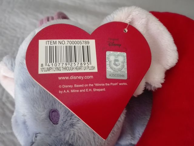 Peluche Lumpy Elefante de Corazón