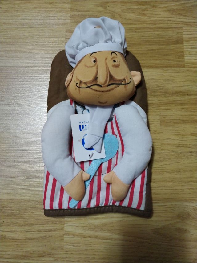 manopla horno a estrenar