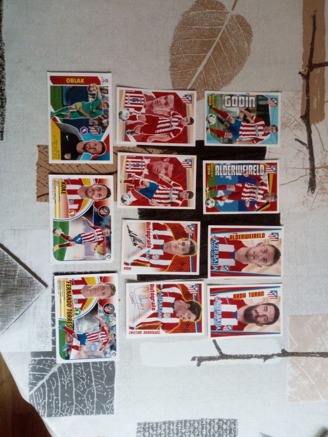Cromos del Atlético de Madrid