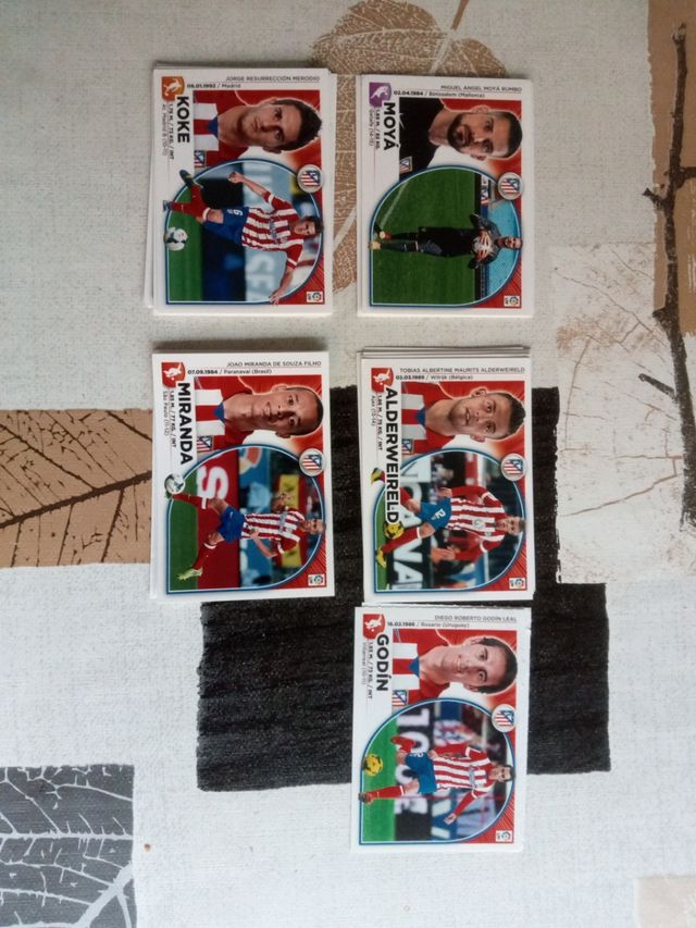 Cromos del Atlético de Madrid