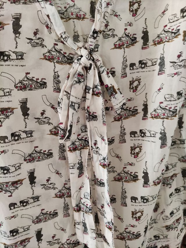 Blusa estampada Springfield