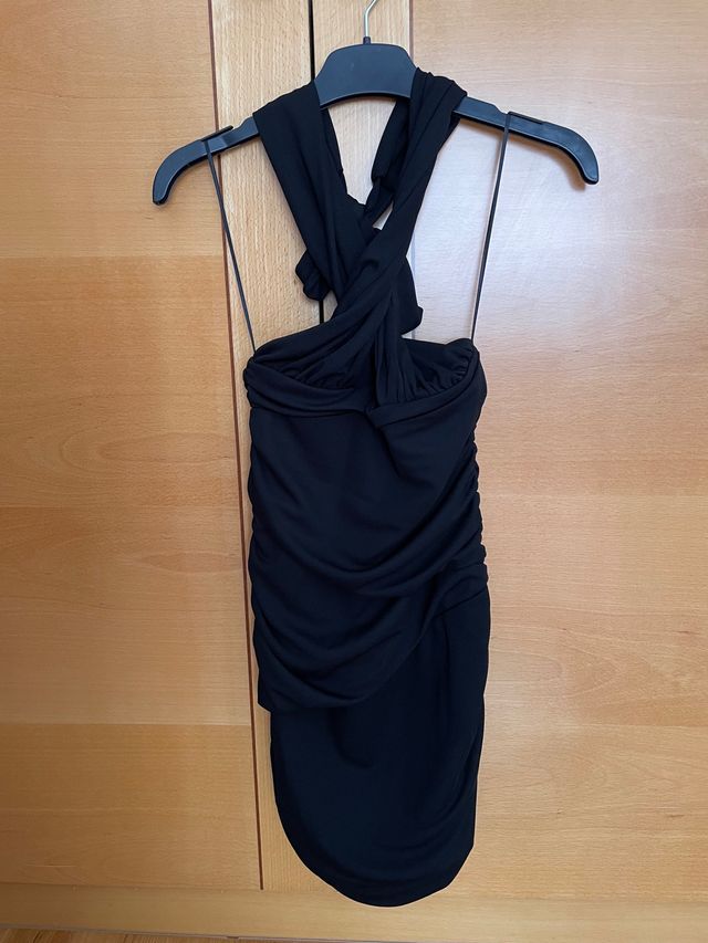 Vestido de zara negro