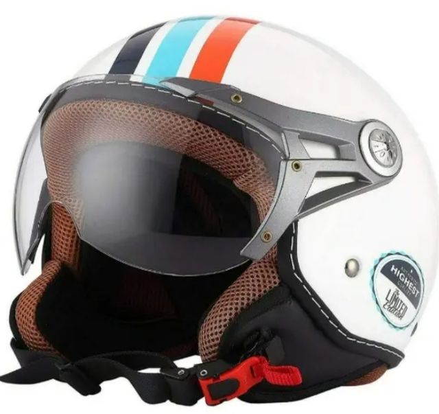 Eole casco moto jet stripes L .Nuevo con caja. A e