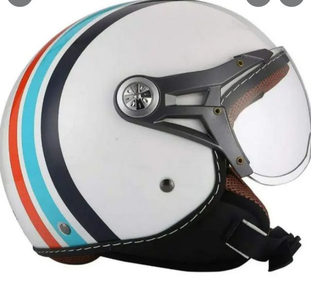 Eole casco moto jet stripes L .Nuevo con caja. A e