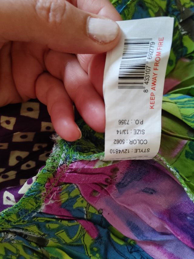 Vestido, actual, cómodo y muy frequito con varias