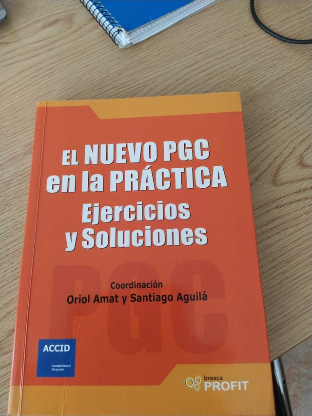 El nuevo PGC en la Práctica. Ejercicios y solución