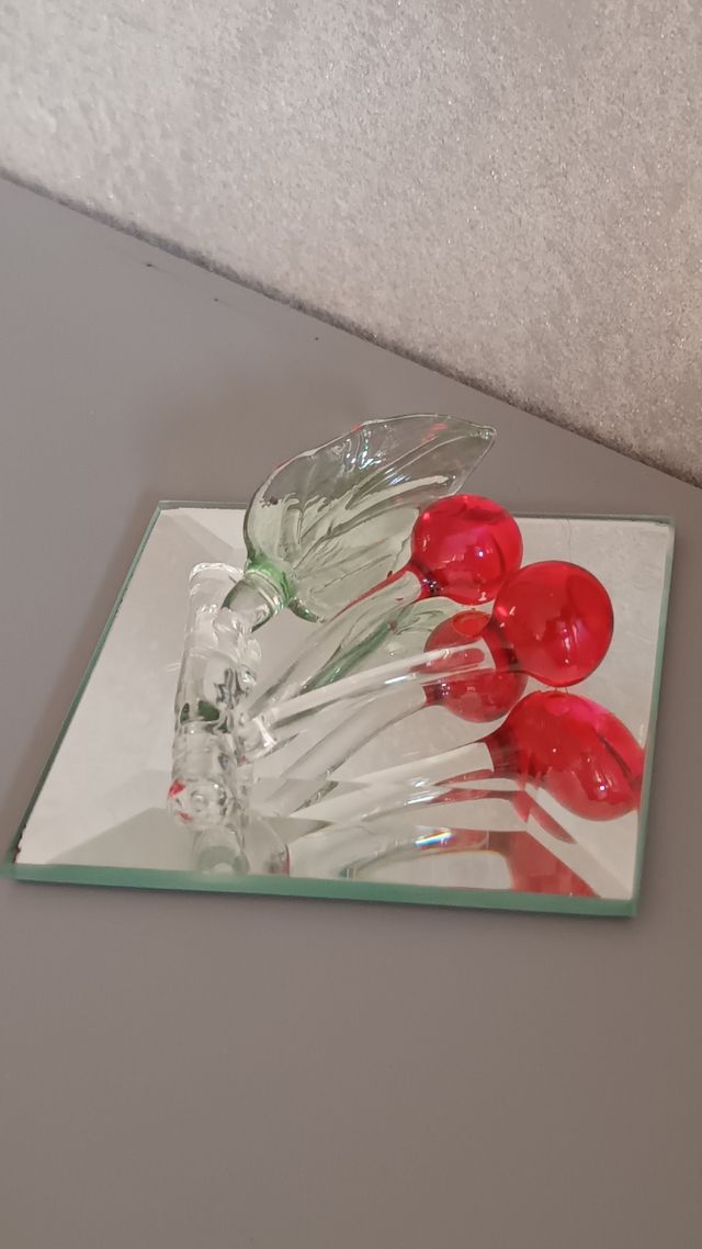 CILIEGIE DI CRISTALLO CRISART vintage 90